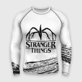 Мужской рашгард 3D с принтом STRANGER THINGS в Новосибирске,  |  | 011 | down | eleven | netflix | season | series | strange | stranger | things | upside | дела | дина | загадочные | монстр | монстры | одиннадцать | очень | сезон | сериал | сериалы | события | странные | ужасы