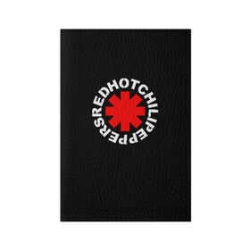 Обложка для паспорта матовая кожа с принтом RED HOT CHILI PEPPERS в Новосибирске, натуральная матовая кожа | размер 19,3 х 13,7 см; прозрачные пластиковые крепления | Тематика изображения на принте: red hot chili peppers | rhcp | ред хот чили пепперс | рхчп