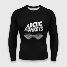 Мужской рашгард 3D с принтом ARCTIC MONKEYS в Новосибирске,  |  | arctic monkeys | арктик манкис | арктические мартышки