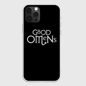 Чехол для iPhone 12 Pro Max с принтом GOOD OMENS в Новосибирске, Силикон |  | Тематика изображения на принте: good omens | благие знамения | терри пратчетт