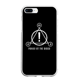 Чехол для iPhone 7Plus/8 Plus матовый с принтом PANIC! AT THE DISCO в Новосибирске, Силикон | Область печати: задняя сторона чехла, без боковых панелей | panic | panic at the disco | paniс | patd | райан росс