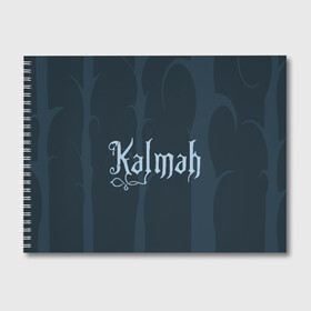 Альбом для рисования с принтом группа Kalmah в Новосибирске, 100% бумага
 | матовая бумага, плотность 200 мг. | death | kalmah | metal | группа | деревья | лес | логотип | метал | музыка | ночь | фантазия | эмблема