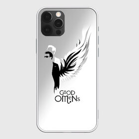 Чехол для iPhone 12 Pro Max с принтом Good Omens в Новосибирске, Силикон |  | good | omens | sheen | tennant | азирафель | ангел | благие знамения | демон | кроули | падший | теннант | шин