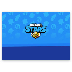 Поздравительная открытка с принтом Brawl Stars в Новосибирске, 100% бумага | плотность бумаги 280 г/м2, матовая, на обратной стороне линовка и место для марки
 | Тематика изображения на принте: brawl | bs | fails | leon | stars | supercell | tick | бой | босс | бравл | броубол | бс | герои | драка | звезд | осада | сейф | старс | цель