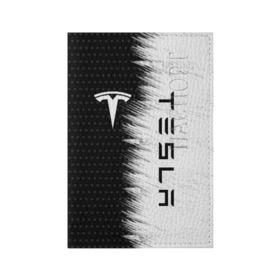 Обложка для паспорта матовая кожа с принтом TESLA (2) в Новосибирске, натуральная матовая кожа | размер 19,3 х 13,7 см; прозрачные пластиковые крепления | Тематика изображения на принте: elon | elon musk | musk | space | tesla | автолюбитель | автомобиль | илон маск | тесла