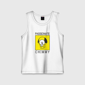 Детская майка хлопок с принтом PASSIONATE CHIMMY [BTS] в Новосибирске,  |  | bangtan | bighit | boy | chimmy | fake love | j hope | jimin | jin | jungkook | korea | kpop | live | luv | mic drop | rm | suga | v | with | бтс | кей | поп