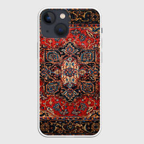 Чехол для iPhone 13 mini с принтом из России с любовью в Новосибирске,  |  | абстракция | антибренд | деревня | ковер | орнамент | палас | россия | село | стиль