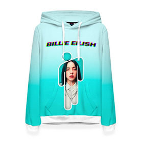 Женская толстовка 3D с принтом Billie Eilish в Новосибирске, 100% полиэстер  | двухслойный капюшон со шнурком для регулировки, мягкие манжеты на рукавах и по низу толстовки, спереди карман-кенгуру с мягким внутренним слоем. | ayelish | bad guy | bellyache | bilie eilish | bilie elish | billie | billie eilish | eilish | electronic | elish | music | билли айлиш | эйлиш | элиш