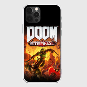 Чехол для iPhone 12 Pro Max с принтом DOOM Eternal в Новосибирске, Силикон |  | 2019 | bethesda | demon | doom | eternal | ethernal | game | games | logo | monster | runes | демон | дум | дуум | етернал | игра | игры | какодемон | кровь | лого | логотип | монстр | монстры | руны | символ | этернал