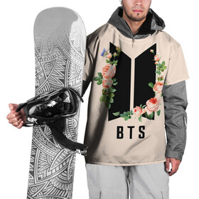 Накидка на куртку 3D с принтом BTS в Новосибирске, 100% полиэстер |  | bangtan boys | beyond the scene | bts | k pop | kpop | love yourself | бтс | к поп