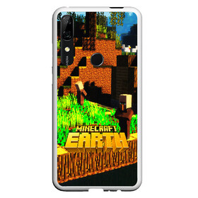 Чехол для Honor P Smart Z с принтом MINECRAFT EARTH в Новосибирске, Силикон | Область печати: задняя сторона чехла, без боковых панелей | craft | creeper | dungeon | dungeons | earth | game | logo | mine | minecraft | mobile | online | дунгеонс | земля | зомбиы | игра | крипер | лого | майкрафт | майнкрафт | мобайл | онлайн | подземелье | подземелья