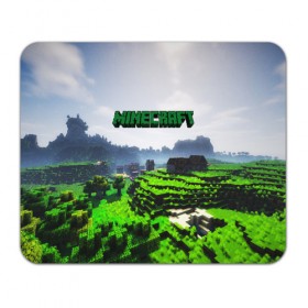 Коврик для мышки прямоугольный с принтом MINECRAFT в Новосибирске, натуральный каучук | размер 230 х 185 мм; запечатка лицевой стороны | craft | creeper | dungeon | dungeons | earth | game | logo | mine | minecraft | mobile | online | дунгеонс | земля | зомбиы | игра | крипер | лого | майкрафт | майнкрафт | мобайл | онлайн | подземелье | подземелья