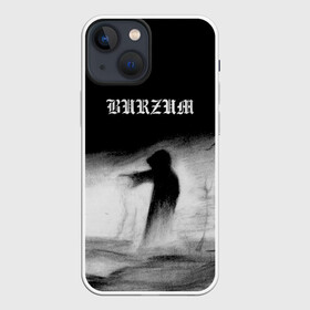 Чехол для iPhone 13 mini с принтом Burzum в Новосибирске,  |  | burz | burzum | byelobog | cymophane | darkthrone | deathlike silence | mayhem | misanthropy | old funeral | блэк метал | бурзум | бурзун | варг викернес | дарк эмбиент | метал | тьма