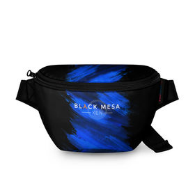 Поясная сумка 3D с принтом HALF-LIFE - Black Mesa: XEN в Новосибирске, 100% полиэстер | плотная ткань, ремень с регулируемой длиной, внутри несколько карманов для мелочей, основное отделение и карман с обратной стороны сумки застегиваются на молнию | 