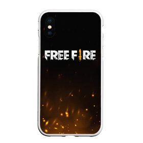 Чехол для iPhone XS Max матовый с принтом FREE FIRE в Новосибирске, Силикон | Область печати: задняя сторона чехла, без боковых панелей | battle | battlegrounds | fire | free | game | games | garena | logo | mobile | royale | батлграунд | битва | гарена | гарено | игра | игры | королевская | лого | логотип | мобайл | онлайн | символ | фаер | фаир | фри