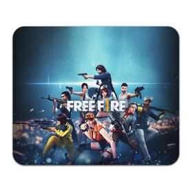 Коврик для мышки прямоугольный с принтом FREE FIRE в Новосибирске, натуральный каучук | размер 230 х 185 мм; запечатка лицевой стороны | battle | battlegrounds | fire | free | game | games | garena | logo | mobile | royale | батлграунд | битва | гарена | гарено | игра | игры | королевская | лого | логотип | мобайл | онлайн | символ | фаер | фаир | фри