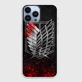 Чехол для iPhone 13 Pro Max с принтом Атака Титанов (Гранж 4) в Новосибирске,  |  | anime | attack | attack on titan | titan | атака | атака титанов | бой | титан