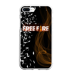 Чехол для iPhone 7Plus/8 Plus матовый с принтом FREE FIRE в Новосибирске, Силикон | Область печати: задняя сторона чехла, без боковых панелей | Тематика изображения на принте: free fire | free fire pc | game | garena | mobile game | royale | trsffb | битва онлайн | гарена | игра | огонь | свободный огонь | фри фаер