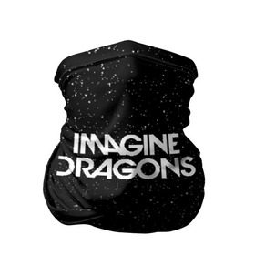 Бандана-труба 3D с принтом IMAGINE DRAGONS (КАПЮШОН) в Новосибирске, 100% полиэстер, ткань с особыми свойствами — Activecool | плотность 150‒180 г/м2; хорошо тянется, но сохраняет форму | Тематика изображения на принте: evolve | id | imagine dragons | драконы | ид