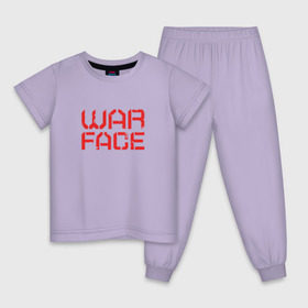 Детская пижама хлопок с принтом WARFACE в Новосибирске, 100% хлопок |  брюки и футболка прямого кроя, без карманов, на брюках мягкая резинка на поясе и по низу штанин
 | Тематика изображения на принте: warface | вар фейс | варфейс