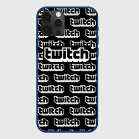 Чехол для iPhone 12 Pro с принтом TWITCH в Новосибирске, силикон | область печати: задняя сторона чехла, без боковых панелей | game | gamer | logo | trend | twitch | twitties | игры | логотип | мода | надписи | стрим | твитч | тренд