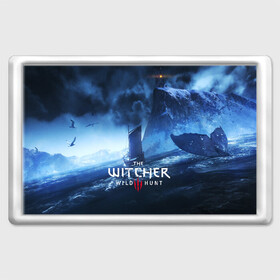 Магнит 45*70 с принтом THE WITCHER 3:WILD HUNT в Новосибирске, Пластик | Размер: 78*52 мм; Размер печати: 70*45 | cd projekt red | ciri | game | geralt | geralt of rivia | gwynbleidd | the witcher | the witcher 3: wild hunt | ведьмак | ведьмак 3: дикая охота | геральт | геральт из ривии | цири | цирилла