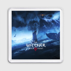 Магнит 55*55 с принтом THE WITCHER 3:WILD HUNT в Новосибирске, Пластик | Размер: 65*65 мм; Размер печати: 55*55 мм | cd projekt red | ciri | game | geralt | geralt of rivia | gwynbleidd | the witcher | the witcher 3: wild hunt | ведьмак | ведьмак 3: дикая охота | геральт | геральт из ривии | цири | цирилла