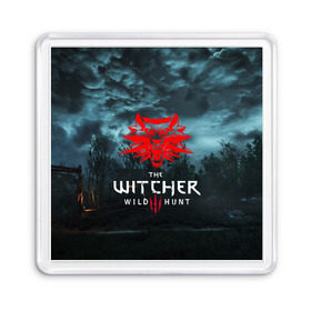 Магнит 55*55 с принтом THE WITCHER 3:WILD HUNT в Новосибирске, Пластик | Размер: 65*65 мм; Размер печати: 55*55 мм | cd projekt red | ciri | game | geralt | geralt of rivia | gwynbleidd | the witcher | the witcher 3: wild hunt | ведьмак | ведьмак 3: дикая охота | геральт | геральт из ривии | цири | цирилла