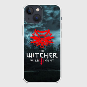 Чехол для iPhone 13 mini с принтом THE WITCHER 3:WILD HUNT в Новосибирске,  |  | cd projekt red | ciri | game | geralt | geralt of rivia | gwynbleidd | the witcher | the witcher 3: wild hunt | ведьмак | ведьмак 3: дикая охота | геральт | геральт из ривии | цири | цирилла