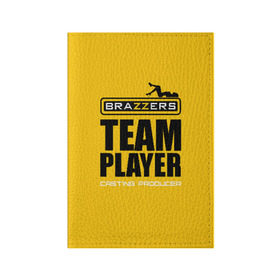 Обложка для паспорта матовая кожа с принтом Brazzers Team player в Новосибирске, натуральная матовая кожа | размер 19,3 х 13,7 см; прозрачные пластиковые крепления | Тематика изображения на принте: adults | brazzers | casting | emblem | films | girl | inscription | logo | player | producer | silhouette | studio | team | девушка | игрок | кастинг | командный | логотип | надпись | продюсер | силуэт | студия | фильмы | эмблема