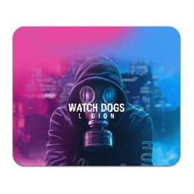 Коврик для мышки прямоугольный с принтом WATCH DOGS LEGION в Новосибирске, натуральный каучук | размер 230 х 185 мм; запечатка лицевой стороны | ded sec | fox | hacker | legion | watch dogs | watch dogs 2 | watch dogs legion | легион | хакер