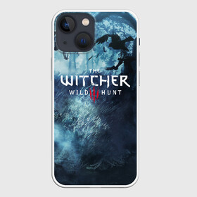 Чехол для iPhone 13 mini с принтом THE WITCHER 3:WILD HUNT в Новосибирске,  |  | cd projekt red | ciri | game | geralt | geralt of rivia | gwynbleidd | the witcher | the witcher 3: wild hunt | ведьмак | ведьмак 3: дикая охота | геральт | геральт из ривии | цири | цирилла