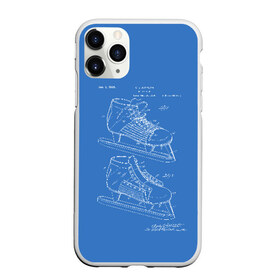 Чехол для iPhone 11 Pro матовый с принтом Patent - hocey в Новосибирске, Силикон |  | patent | зима | игра | идея | история | коньки | лёд | патент | разработка | сибирь | спорт | хокей | хоккей | чертеж | чертежи