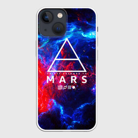 Чехол для iPhone 13 mini с принтом 30 SECONDS TO MARS в Новосибирске,  |  | 30 seconds to mars | 30 секунд до марса | джаред лето