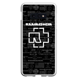 Чехол для Samsung S10E с принтом RAMMSTEIN в Новосибирске, Силикон | Область печати: задняя сторона чехла, без боковых панелей | metallica | rammstein | rock | металл | музыка | раммштайн | рок