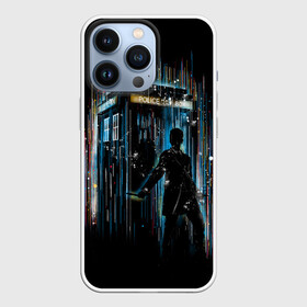 Чехол для iPhone 13 Pro с принтом ДОКТОР КТО | DOCTOR WHO в Новосибирске,  |  | bbc | david tennant | doctor who | matt smith | peter capaldi | science fiction | tardis | би би си | доктор кто | дэвид теннант | мэтт смит | питер капальди | тардис | фантастика