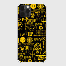 Чехол для iPhone 12 Pro Max с принтом TWENTY ONE PILOTS в Новосибирске, Силикон |  | Тематика изображения на принте: 21 pilots | 21p | bandito | blurryface | chlorine | joshua | ned | top | trench | twenty one pilots | tyler | бандито | нэд | тренч