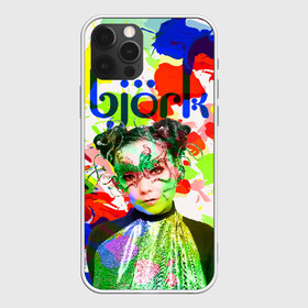 Чехол для iPhone 12 Pro Max с принтом Bjork в Новосибирске, Силикон |  | Тематика изображения на принте: art pop | avant garde | biork | bjork | electronica | experimental | авантгард | арт поп | бьёрк | бьйорк | бьорк | вокал | краски | радуга | цвета | электронтка