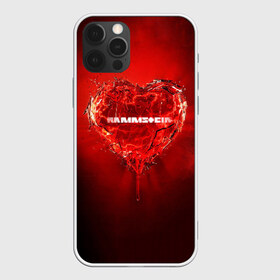 Чехол для iPhone 12 Pro Max с принтом Rammstein (сердце) в Новосибирске, Силикон |  | hard | metal | music | rammstein | rock | метал | метал группа | надпись | немецкая | рамштайн | рок | сердце | тилль линдеманн