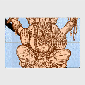 Магнитный плакат 3Х2 с принтом Ганеш в Новосибирске, Полимерный материал с магнитным слоем | 6 деталей размером 9*9 см | Тематика изображения на принте: бог. индуизм | буддизм | ганеш | ганеша | индия | кришна | мифология | оберег | ом | слон | талисман