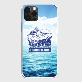 Чехол для iPhone 12 Pro Max с принтом Marlin в Новосибирске, Силикон |  | Тематика изображения на принте: fin | fishing | fishing line | hook | marlin | ocean | spinner | water | блесна | крючок | леска | марлин | океан | плавник | рыбалка