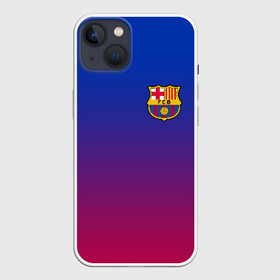 Чехол для iPhone 13 с принтом FC BARCELONA в Новосибирске,  |  | barcelona | fc barca | барка | барселона