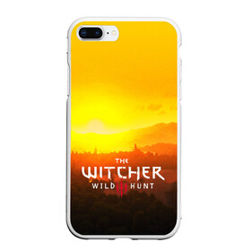 Чехол для iPhone 7Plus/8 Plus матовый с принтом THE WITCHER 3WILD HUNT в Новосибирске, Силикон | Область печати: задняя сторона чехла, без боковых панелей | cd projekt red | ciri | game | geralt | geralt of rivia | gwynbleidd | the witcher | the witcher 3: wild hunt | ведьмак | ведьмак 3: дикая охота | геральт | геральт из ривии | цири | цирилла