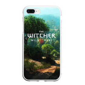 Чехол для iPhone 7Plus/8 Plus матовый с принтом THE WITCHER 3WILD HUNT в Новосибирске, Силикон | Область печати: задняя сторона чехла, без боковых панелей | cd projekt red | ciri | game | geralt | geralt of rivia | gwynbleidd | the witcher | the witcher 3: wild hunt | ведьмак | ведьмак 3: дикая охота | геральт | геральт из ривии | цири | цирилла