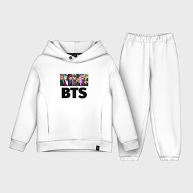 Детский костюм хлопок Oversize с принтом BTS в Новосибирске,  |  | army | bangtan boys | beyond the scene | bts | k pop | kpop | love yourself | бтс | к поп