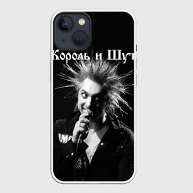 Чехол для iPhone 13 с принтом Король и Шут + Анархия (спина) в Новосибирске,  |  | Тематика изображения на принте: киш | король и шут | михаил горшенев