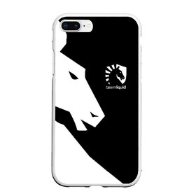 Чехол для iPhone 7Plus/8 Plus матовый с принтом TEAM LIQUID в Новосибирске, Силикон | Область печати: задняя сторона чехла, без боковых панелей | dota2 | kuroky | liquid | mind control | miracle | team liquid | w33 | w33haa | виха | гх | дота2 | куроки | куроку | ликвид | майнд контрол | миракл | тим ликвид