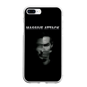 Чехол для iPhone 7Plus/8 Plus матовый с принтом Massive attack в Новосибирске, Силикон | Область печати: задняя сторона чехла, без боковых панелей | 100 suns | dance | electronic | masive atack | masive attack | mezannine | one point six | tricky | trip hop | triphop | мэссив аттак