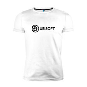Мужская футболка премиум с принтом Ubisoft в Новосибирске, 92% хлопок, 8% лайкра | приталенный силуэт, круглый вырез ворота, длина до линии бедра, короткий рукав | Тематика изображения на принте: ubisoft | игра | игры