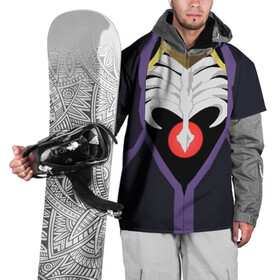 Накидка на куртку 3D с принтом Overlord Momonga в Новосибирске, 100% полиэстер |  | anime | costume | momonga | overlord | альбедо | аниме | злодей | клементина | костюм | костюм момонга | магия | мантия | момонга | набэ | оверлорд | сериал | скелет | темный лорд | ужас | хоррор | шалтир